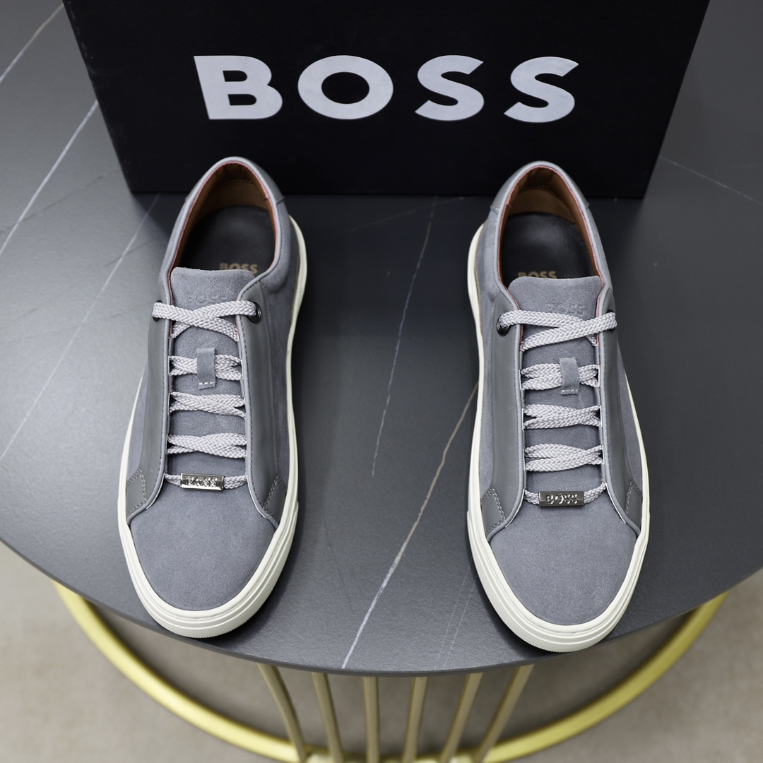 precio de fábrica: top original único BOSS último listado, superficie de cuero de vaca original impo