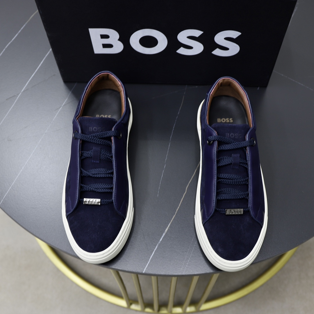 precio de fábrica: top original único BOSS último listado, superficie de cuero de vaca original impo