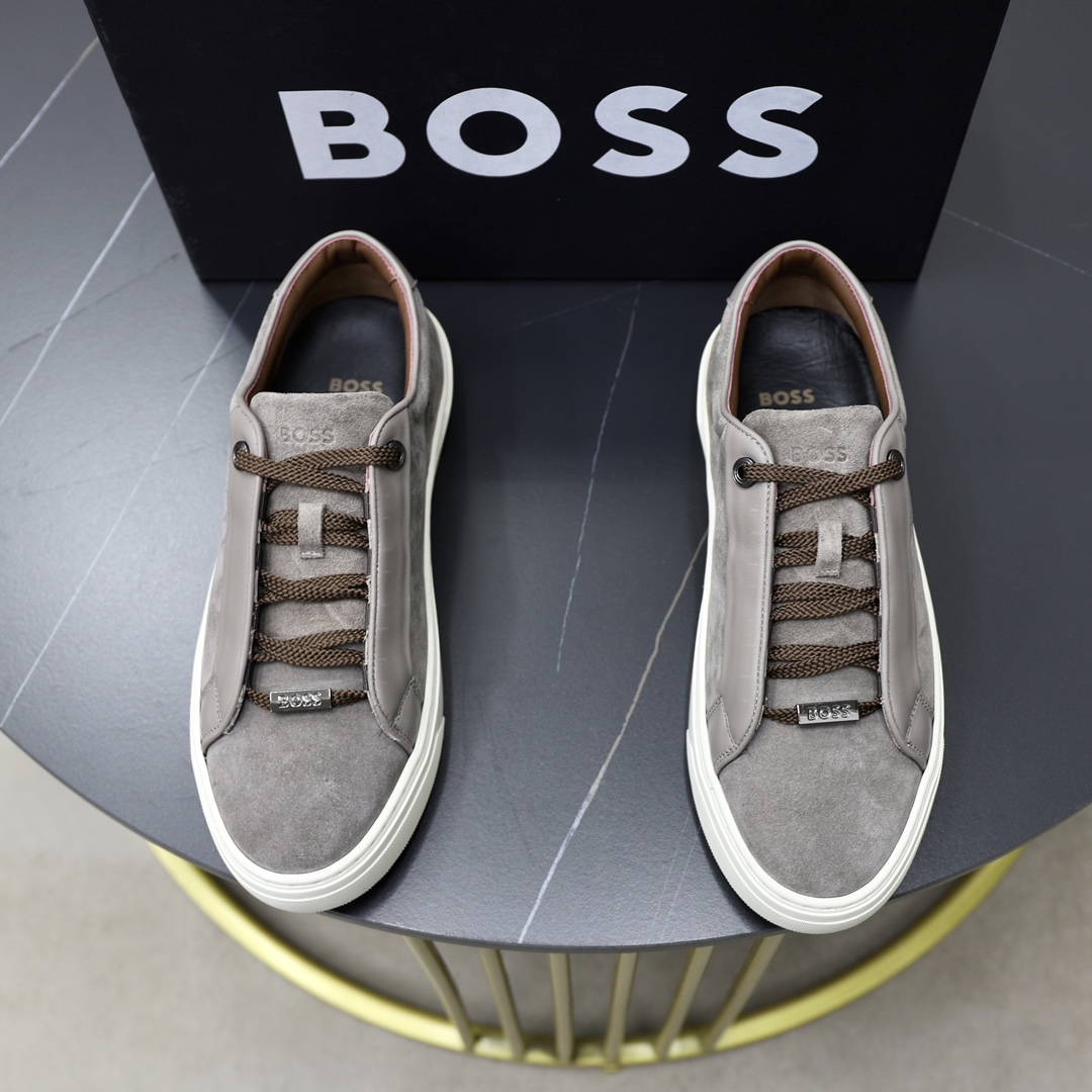 precio de fábrica: top original único BOSS último listado, superficie de cuero de vaca original impo