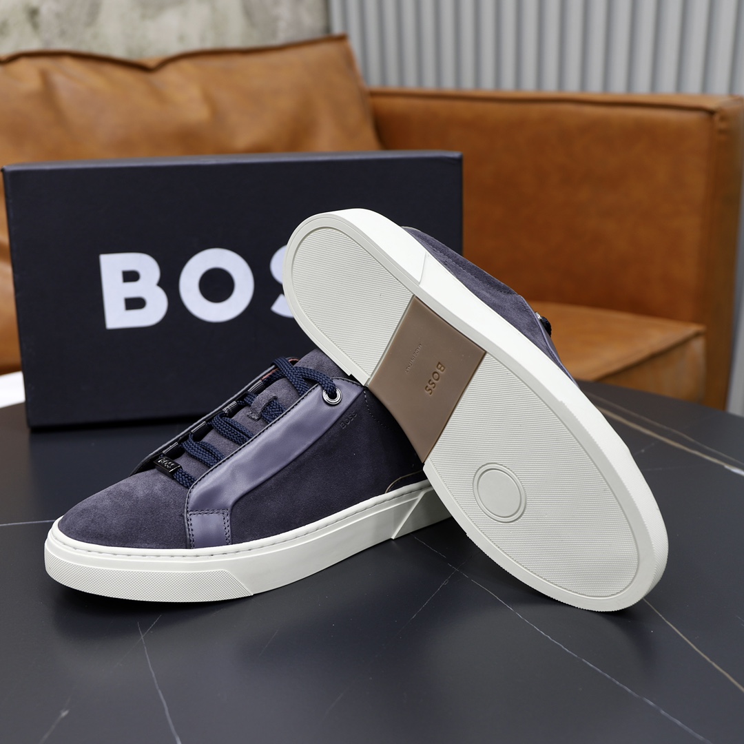 precio de fábrica: top original único BOSS último listado, superficie de cuero de vaca original impo