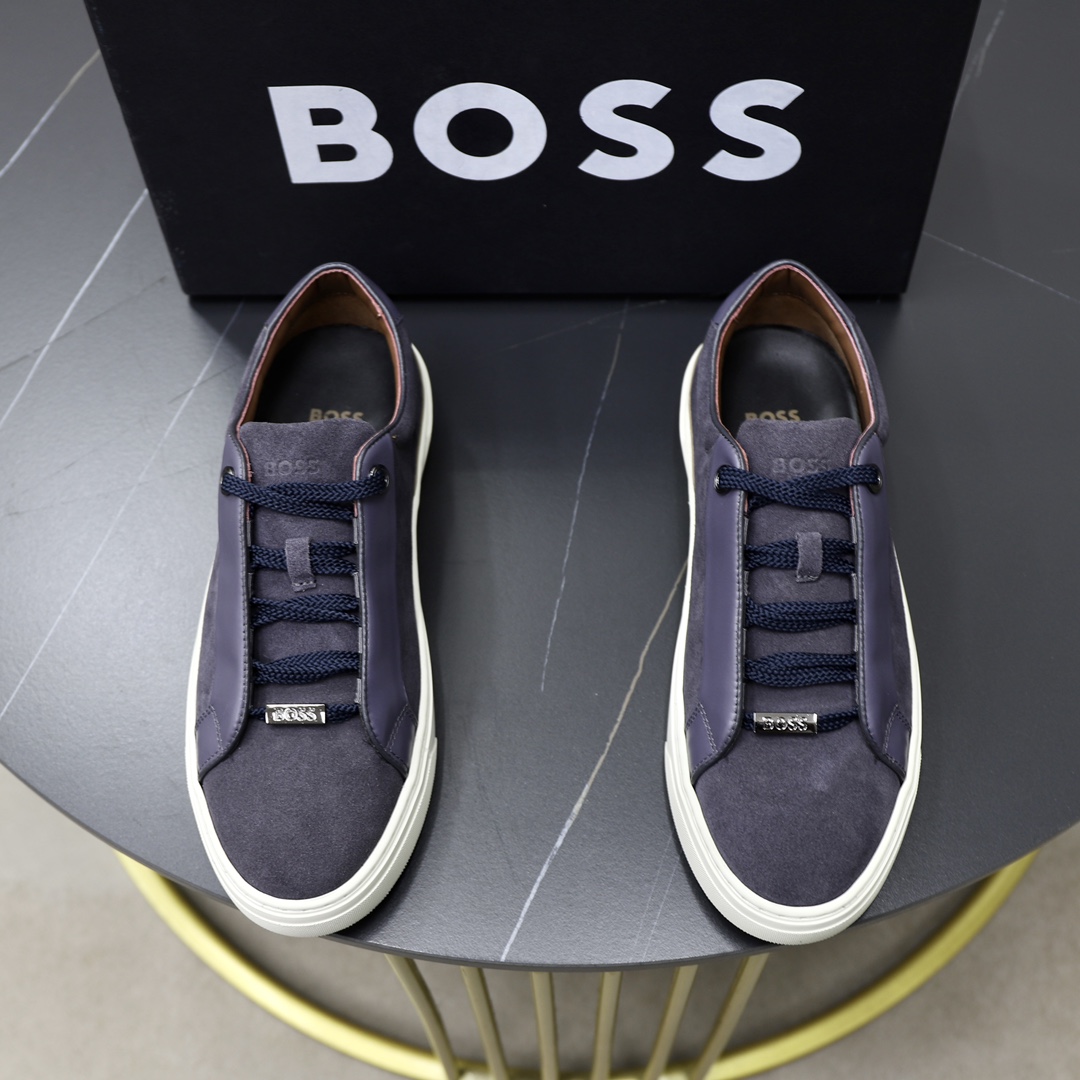precio de fábrica: top original único BOSS último listado, superficie de cuero de vaca original impo
