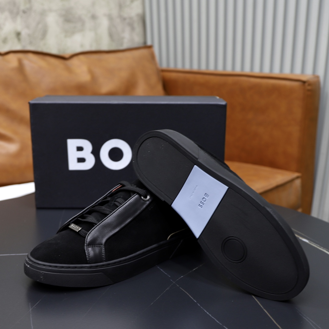 precio de fábrica: top original único BOSS último listado, superficie de cuero de vaca original impo