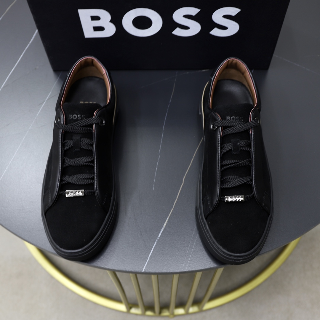 precio de fábrica: top original único BOSS último listado, superficie de cuero de vaca original impo