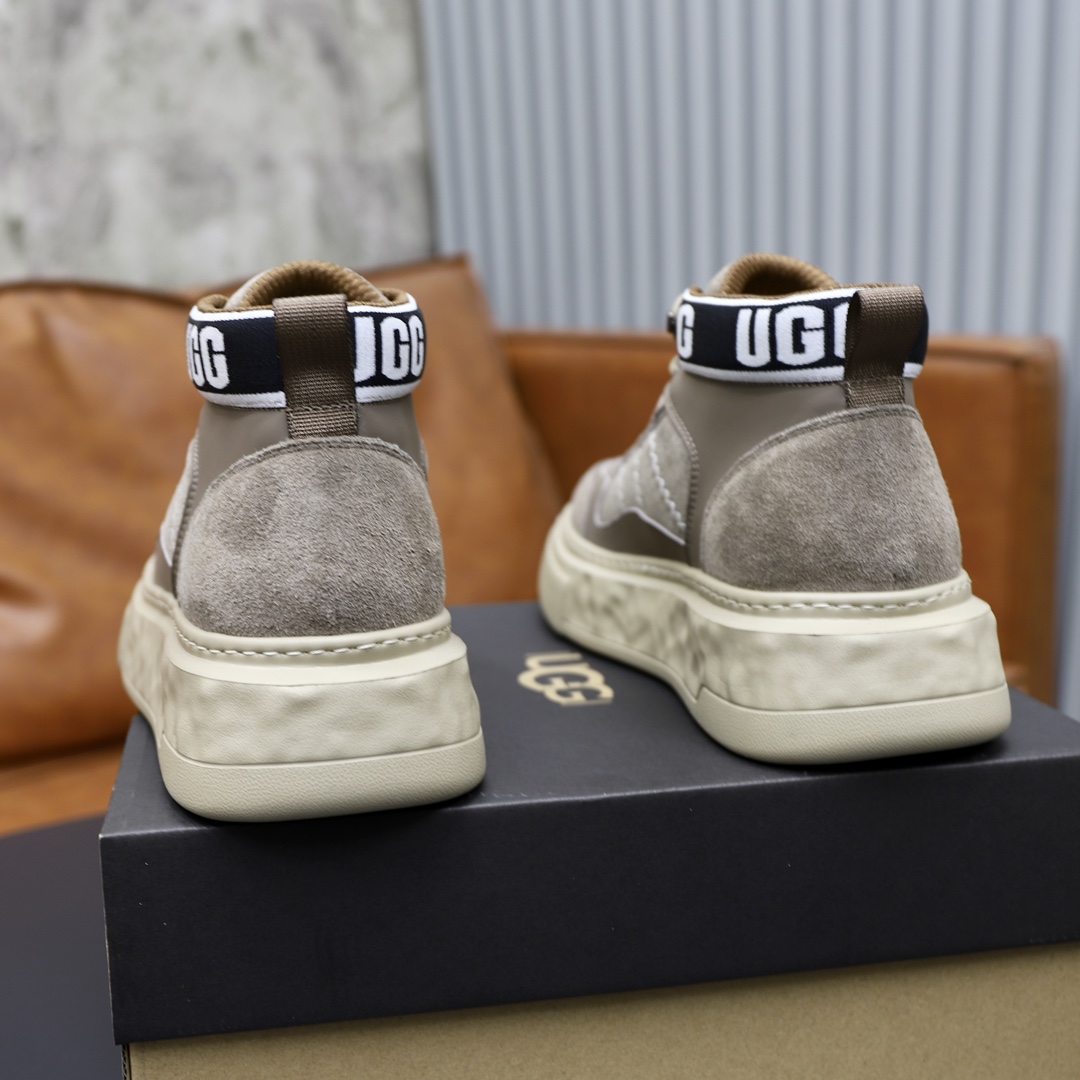 UGG Men's Casual Leather Sneakers - Warm, Comfortable, and Stylish 9 i1728748990 7938 2