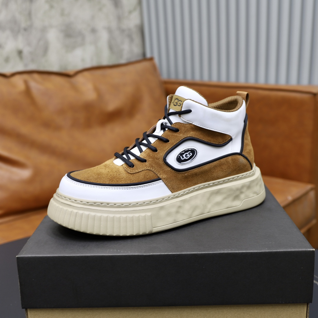 UGG Men's Casual Waterproof Leather and Wool-Lined Sneakers 5 i1728749098 5102 4