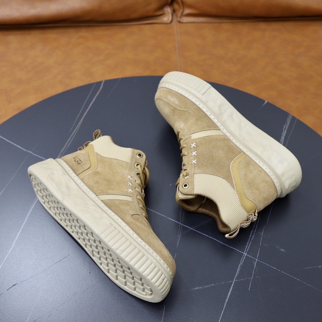 UGUCCI Men's Genuine Leather Wool Lined Casual Sneakers, Warm & Comfortable 7 i1728749179 9737 4