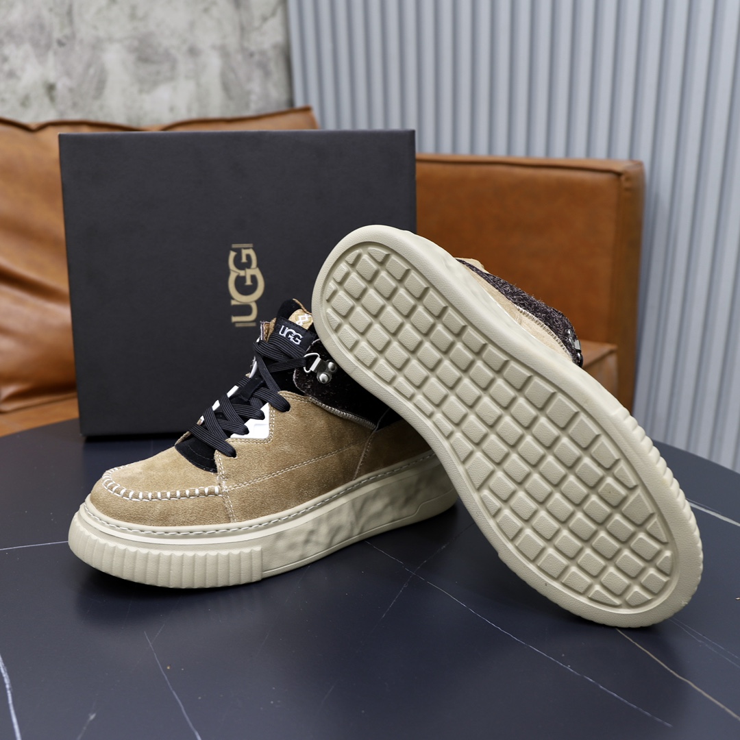 UGG Men's Casual Shoes - Genuine Leather, Wool Lined, Anti-Slip, Sizes 39-44 10 i1728749225 1714 8