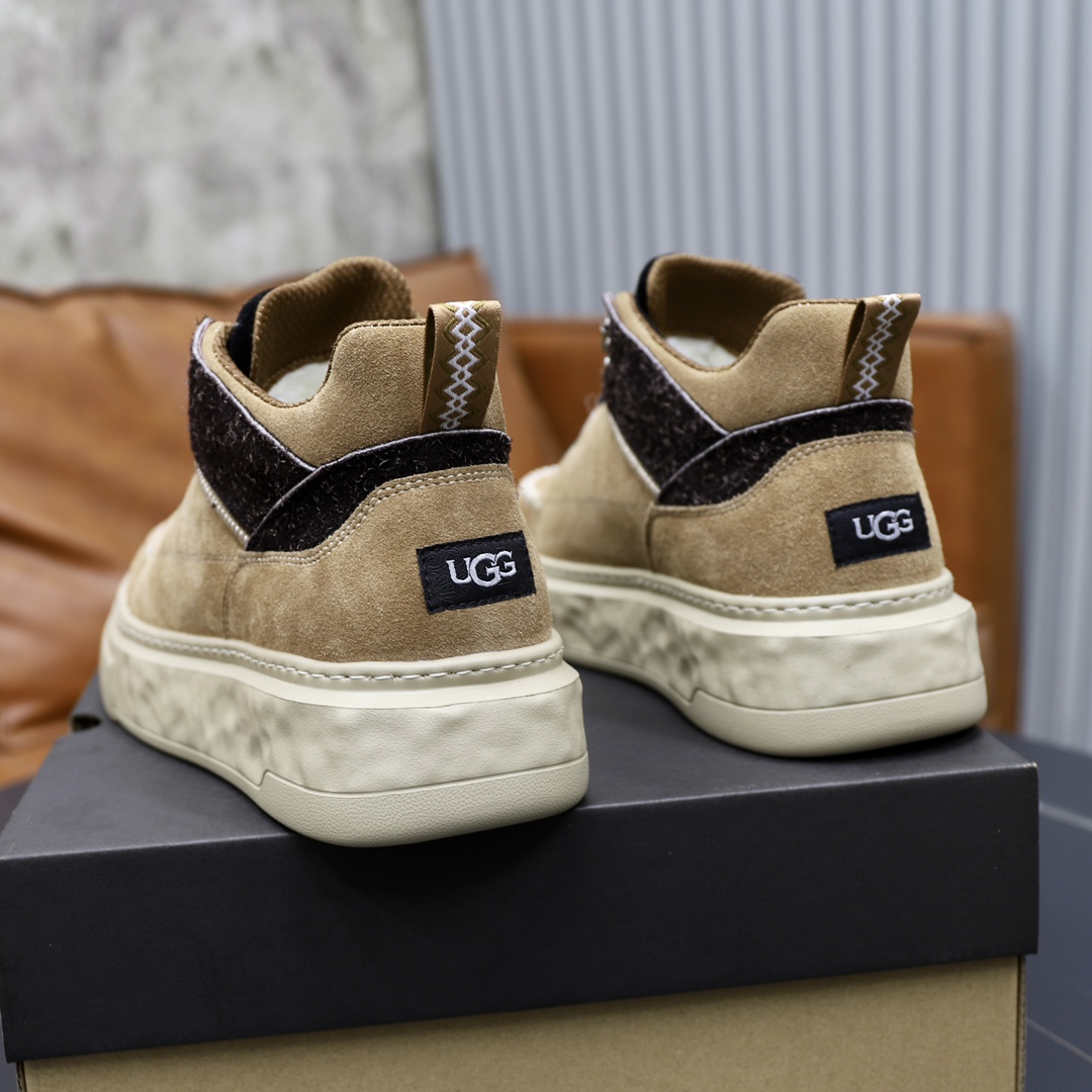UGG Men's Casual Shoes - Genuine Leather, Wool Lined, Anti-Slip, Sizes 39-44 9 i1728749225 180 7