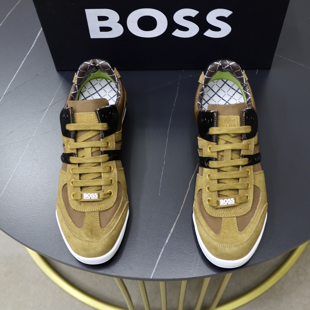 precio de fábrica: top original único BOSS último listado, superficie de cuero de vaca original impo