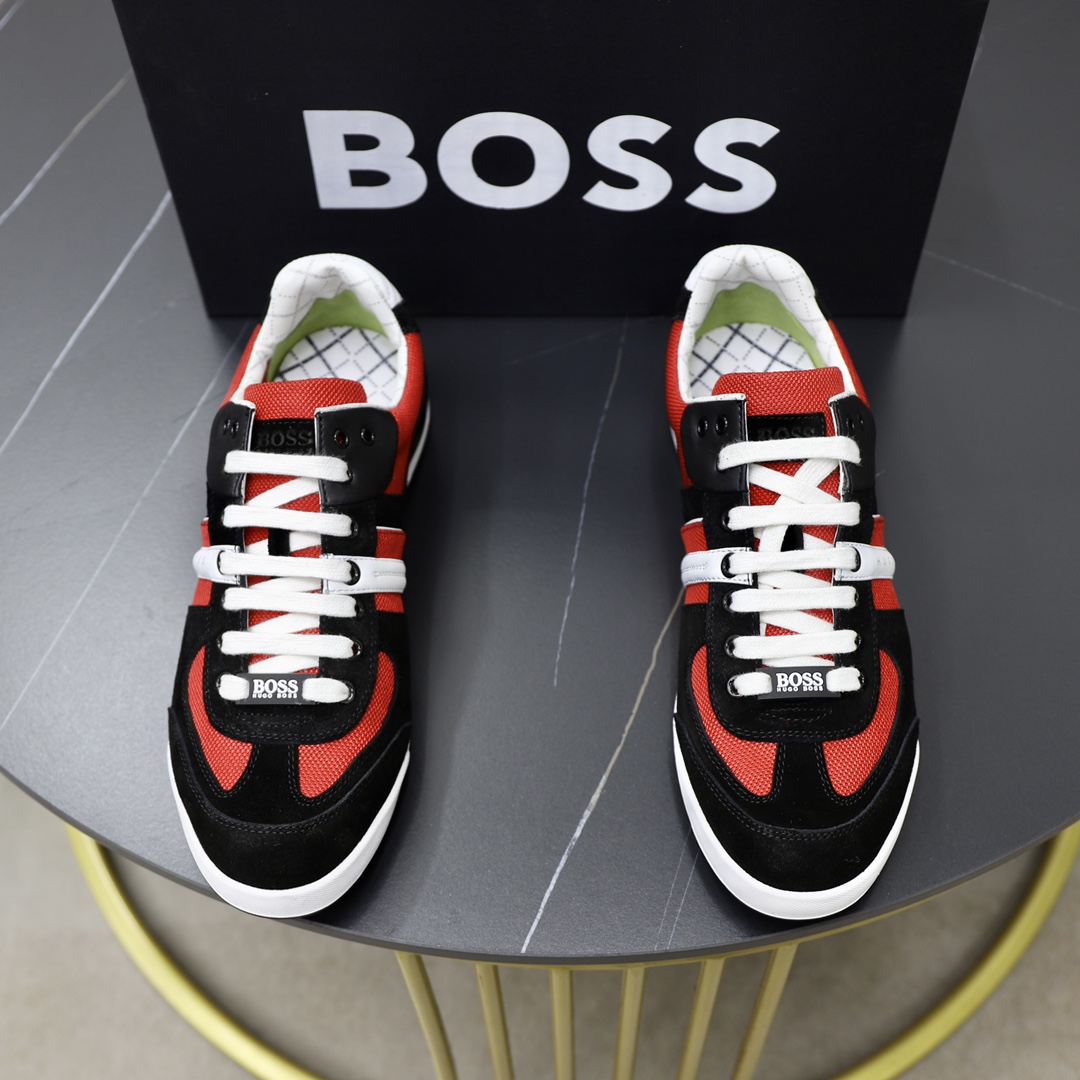 precio de fábrica: top original único BOSS último listado, superficie de cuero de vaca original impo