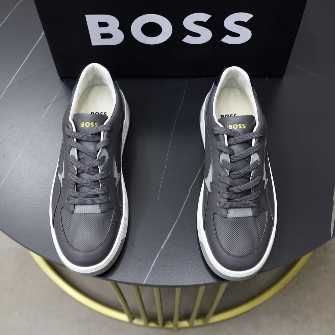 precio de fábrica: top original único BOSS último listado, superficie de cuero de vaca original impo