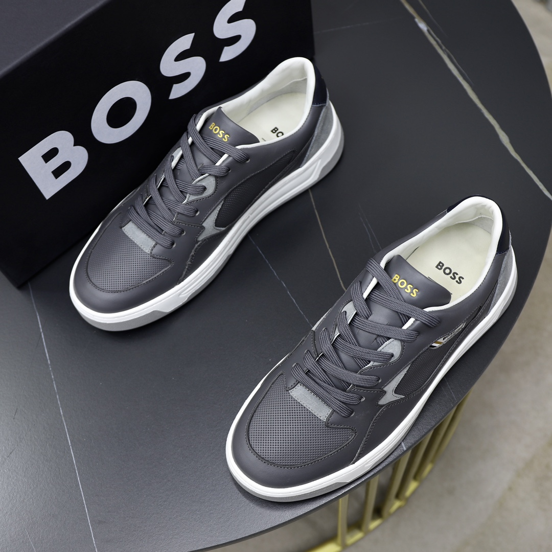 precio de fábrica: top original único BOSS último listado, superficie de cuero de vaca original impo