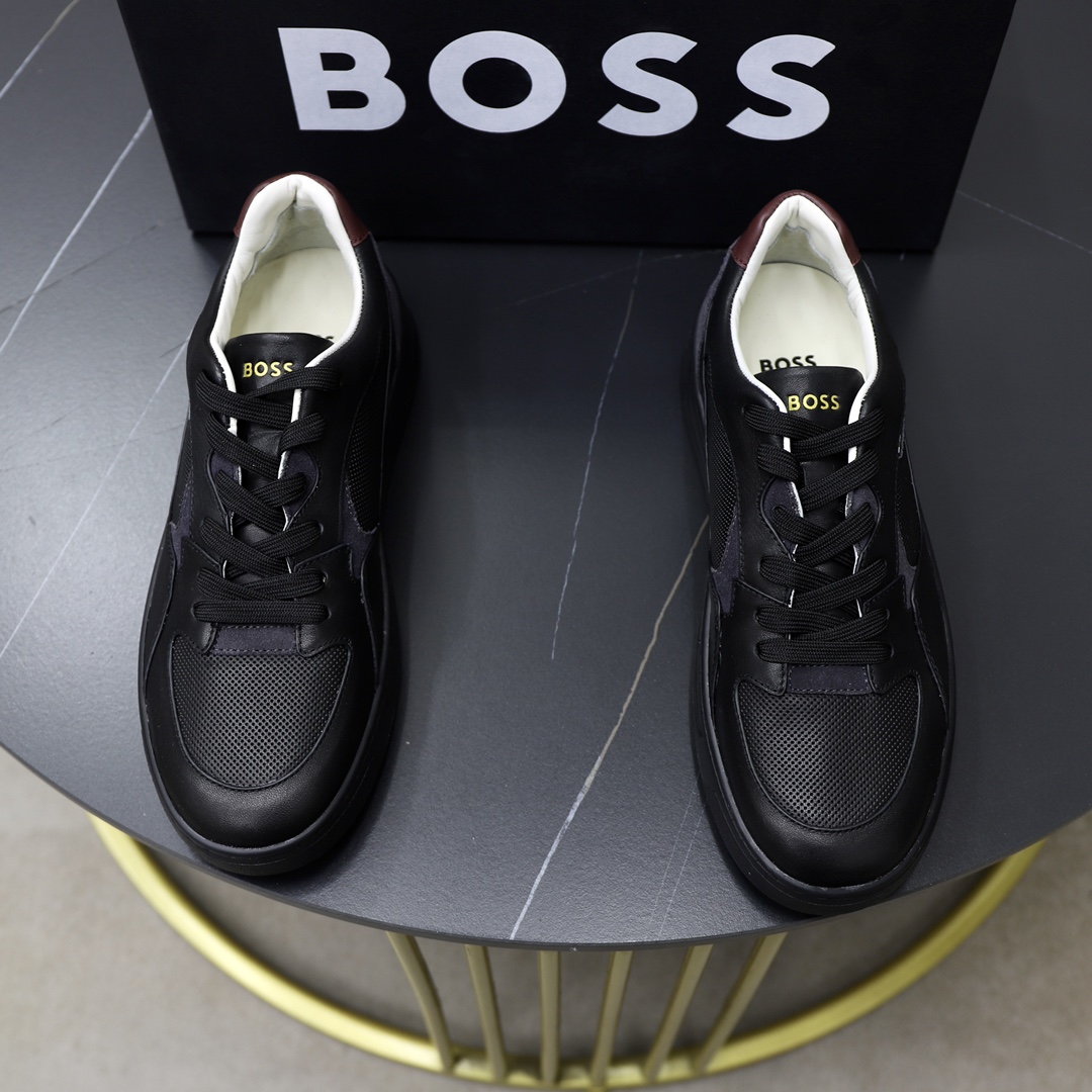 precio de fábrica: top original único BOSS último listado, superficie de cuero de vaca original impo
