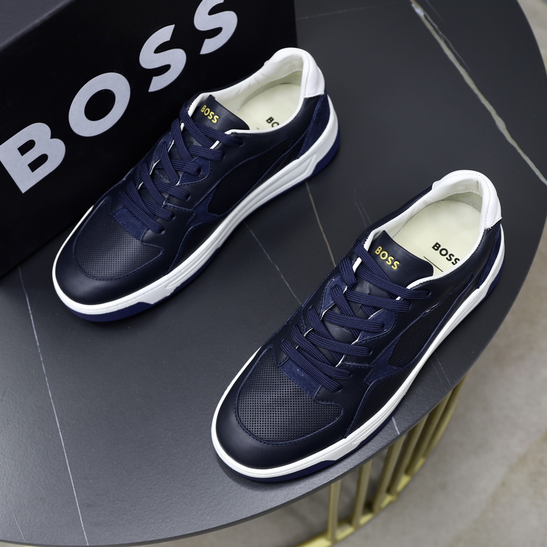 precio de fábrica: top original único BOSS último listado, superficie de cuero de vaca original impo