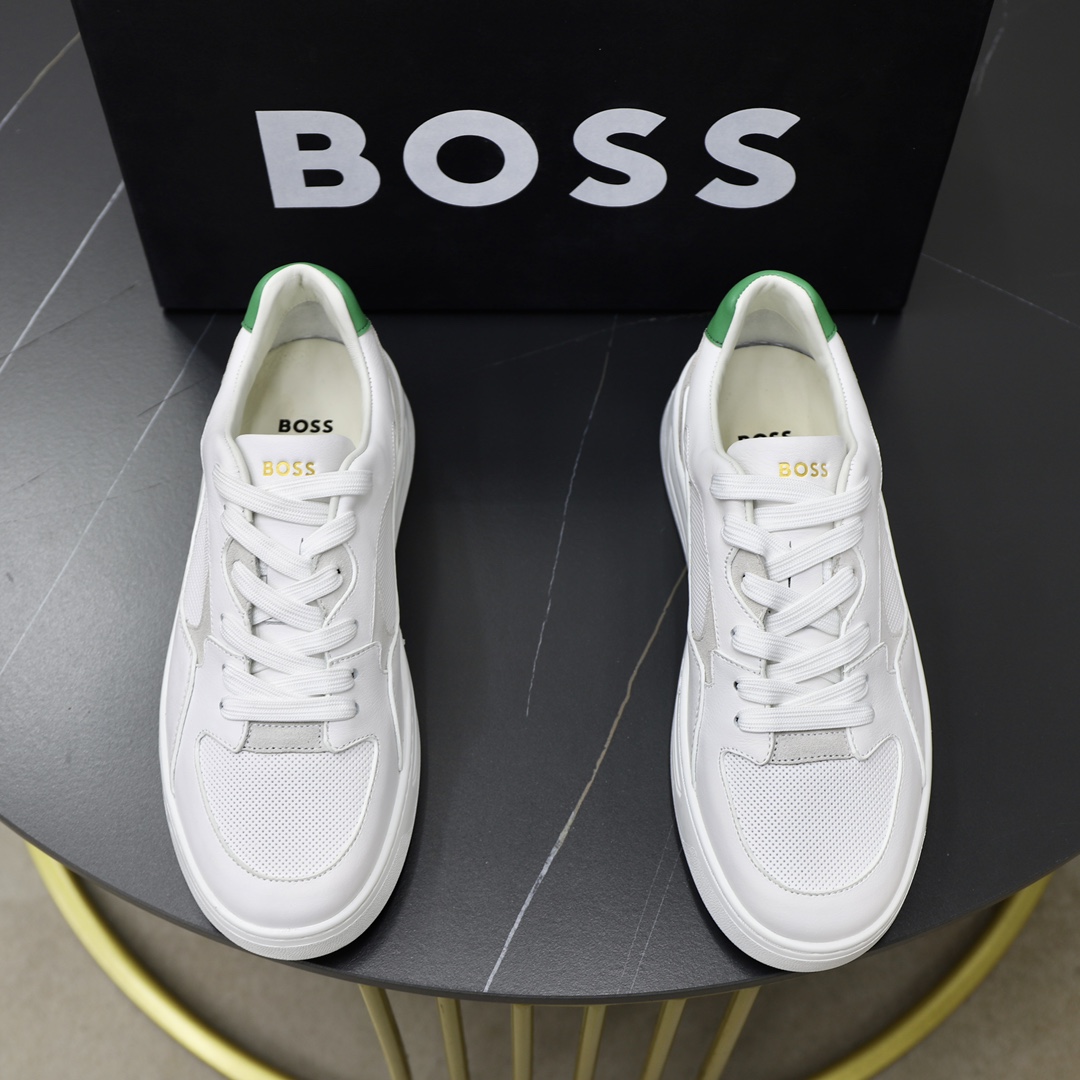 precio de fábrica: top original único BOSS último listado, superficie de cuero de vaca original impo