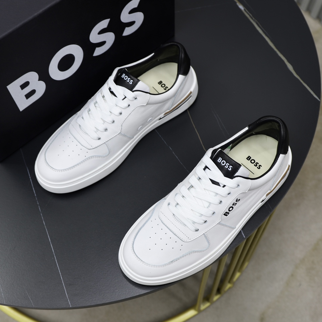 precio de fábrica: top original único BOSS último listado, superficie de cuero de vaca original impo