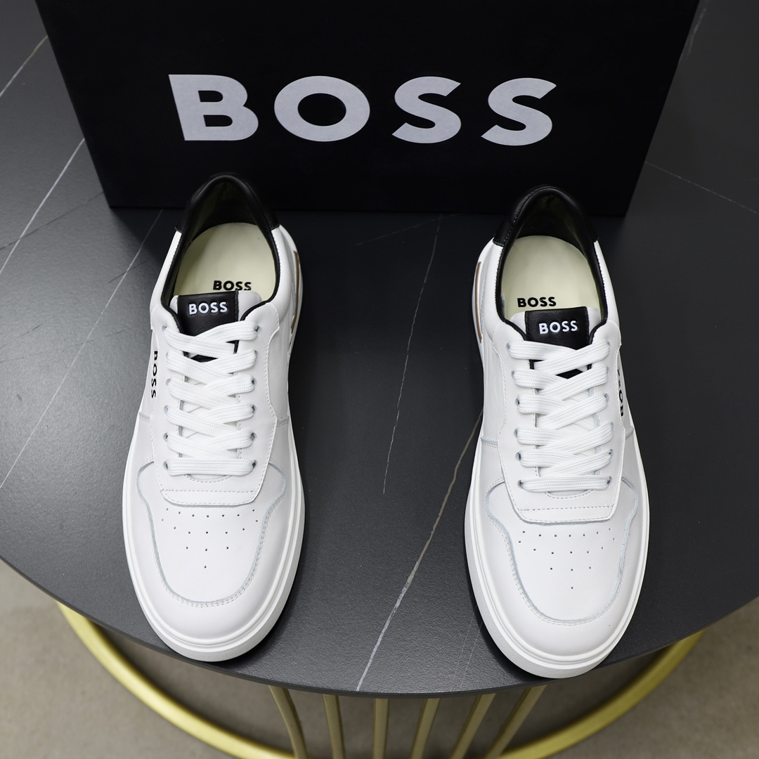 precio de fábrica: top original único BOSS último listado, superficie de cuero de vaca original impo