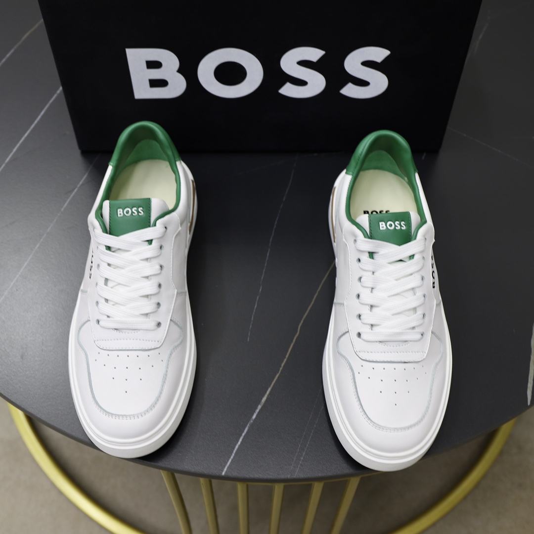 precio de fábrica: top original único BOSS último listado, superficie de cuero de vaca original impo
