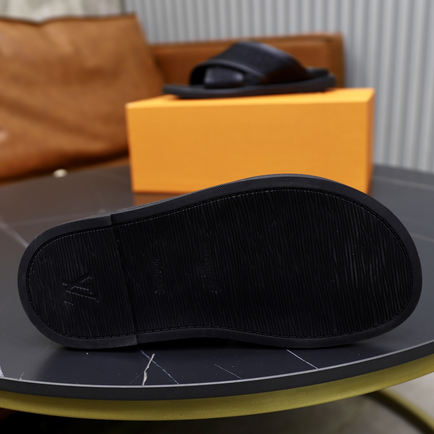 Louis Vuitton Embossed Crossover Sandals - Stylish and Comfortable Slides 10 i1740240593794 7733 0 8