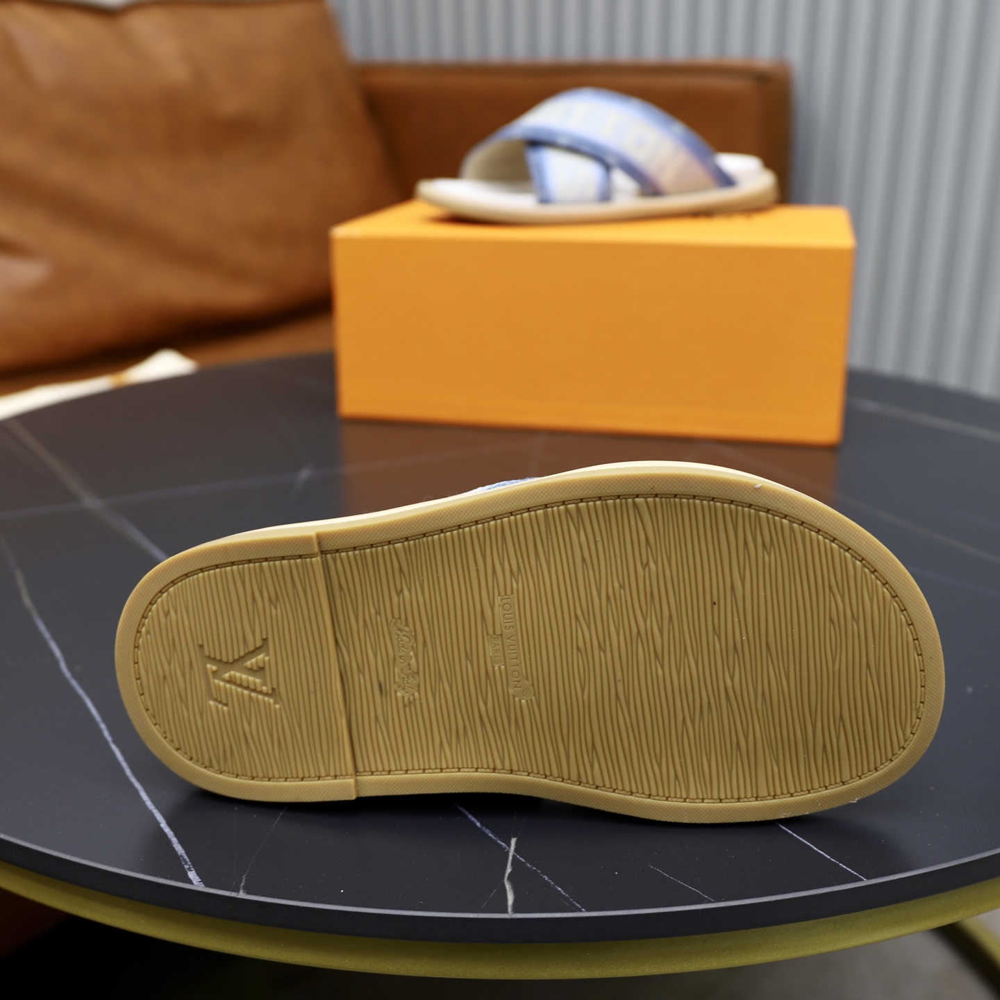 Louis Vuitton Monogram Denim Cross Sandals, Designer Slides for Women 10 i1740240786714 5253 0 8
