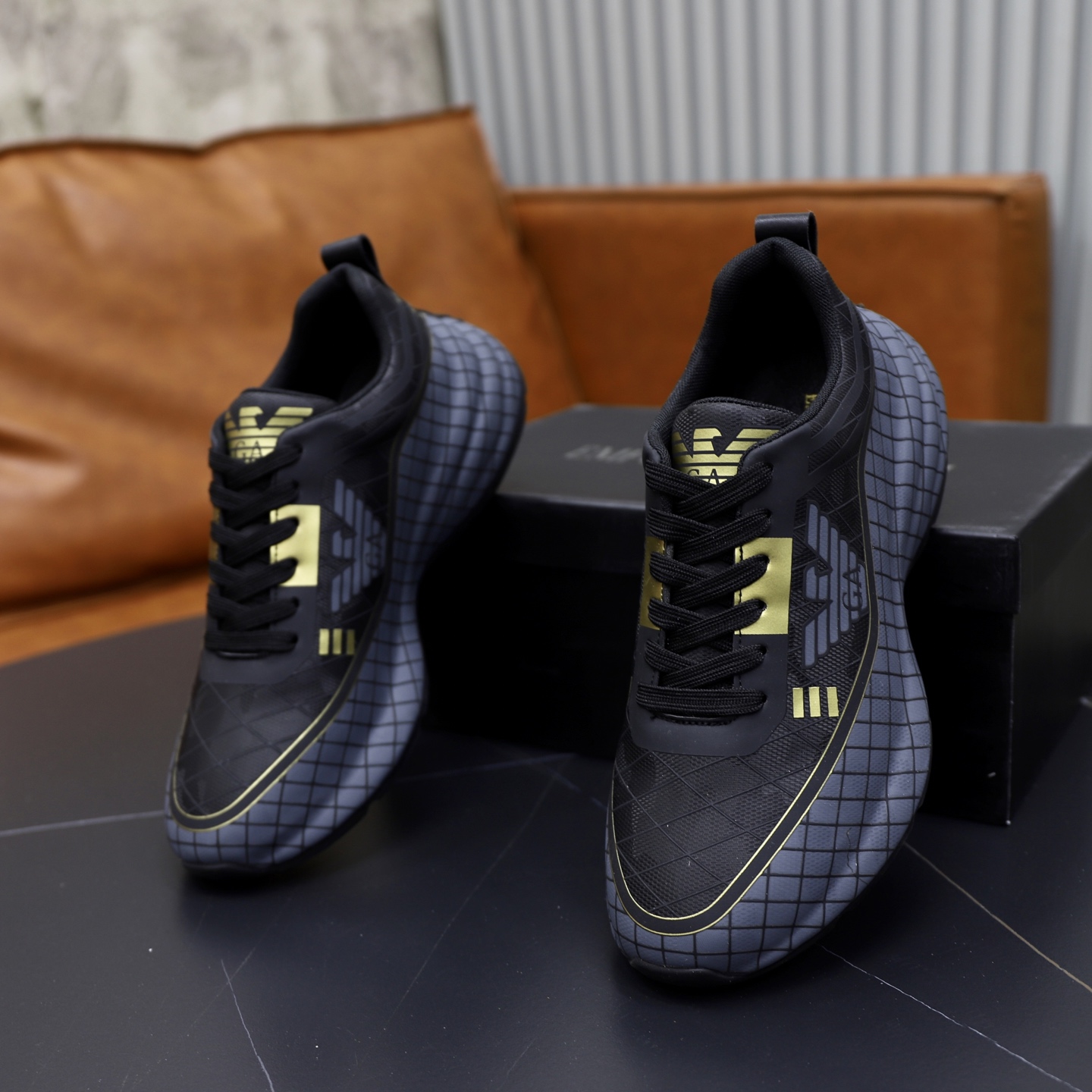 precio de fábrica: [Armani Armani] daddy zapatos originales contra la marea zapatos superior de Ital