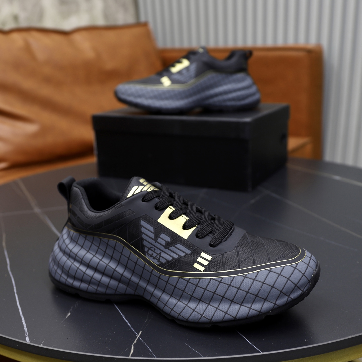 precio de fábrica: [Armani Armani] daddy zapatos originales contra la marea zapatos superior de Ital