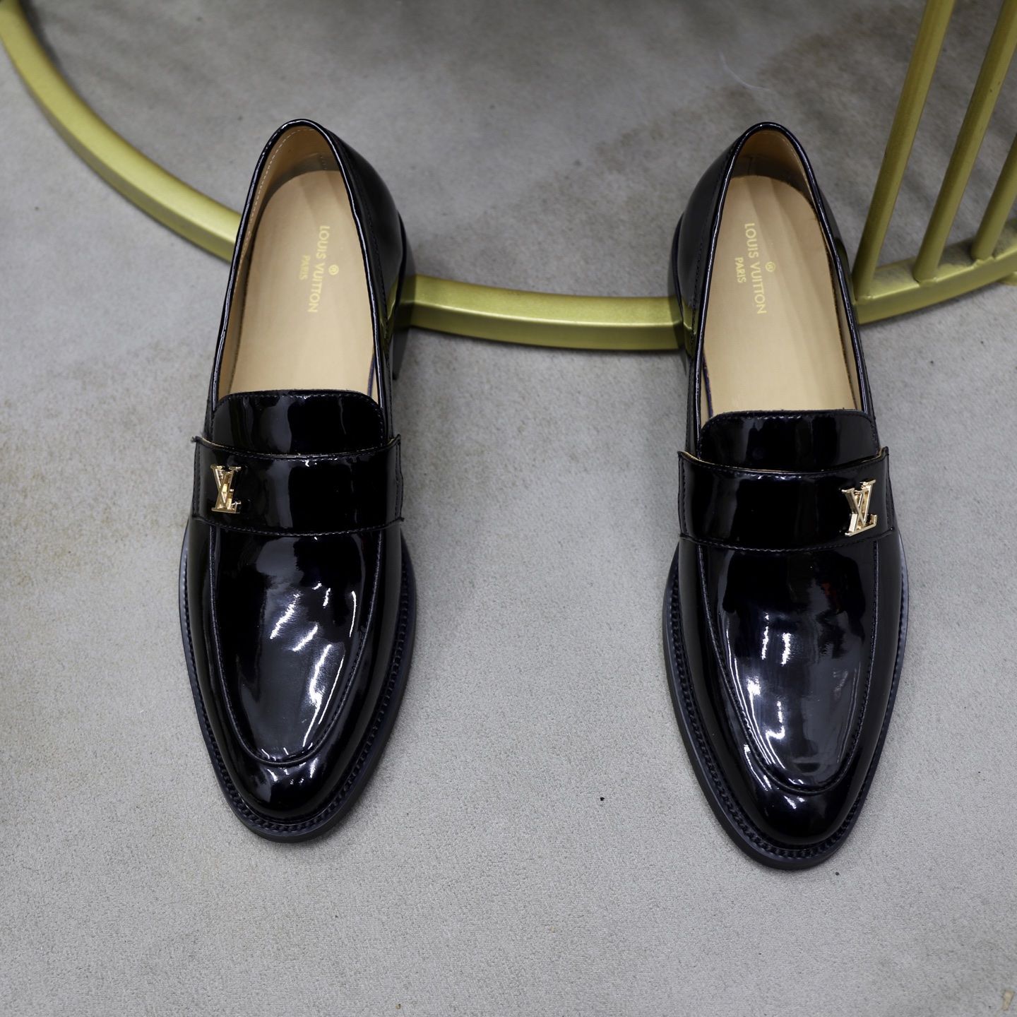 Louis Vuitton Black Leather Classic Loafers for Men, Sizes 38-44 4 i1741191132802 3843 0 2