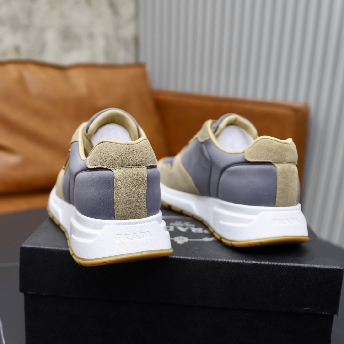 Prada Men's Fashion Sneakers Premium Leather, Comfortable & Durable Shoes 6 i1741536895480 1812 0 4