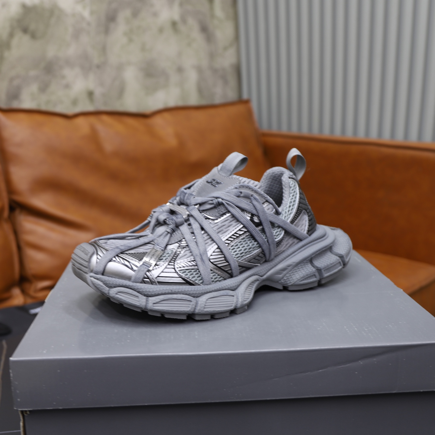 Balenciaga Spider-Man Metal Outdoor Sneakers - Exclusive Edition, Gray 5 i1743610481005 751 0 3