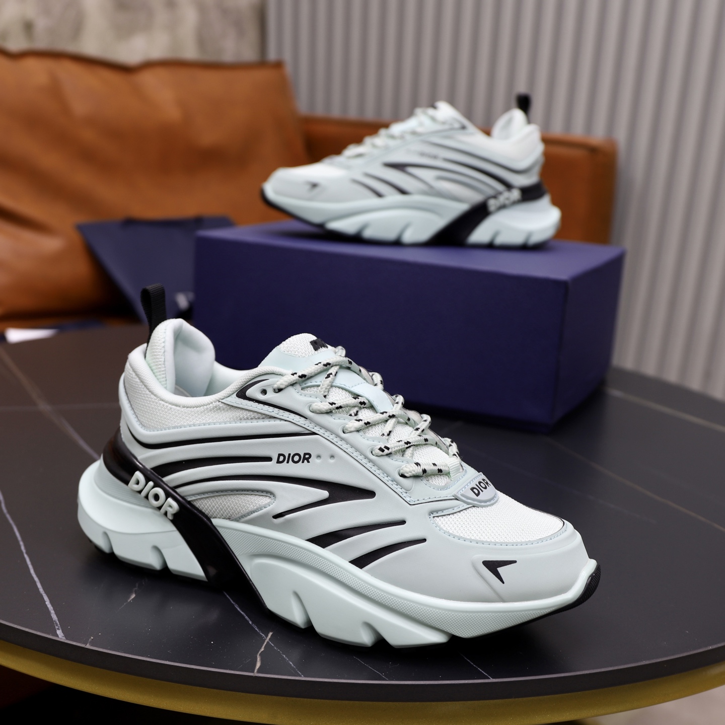 Dior B44 Blade Light Blue Chunky Sneakers Designer Luxury Shoes 9 i1743610613142 7959 0 7
