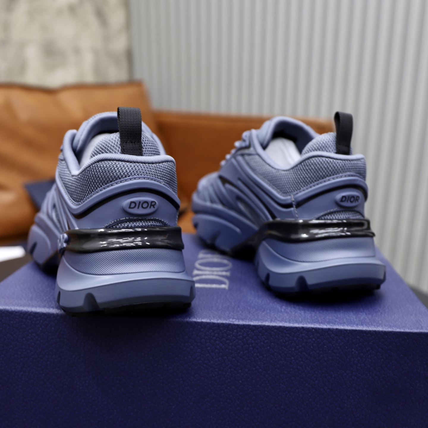 Dior B44 Blade Series Chunky Sneakers - Blue Gradient, Leather & Mesh 6 i1743610625549 4518 0 4