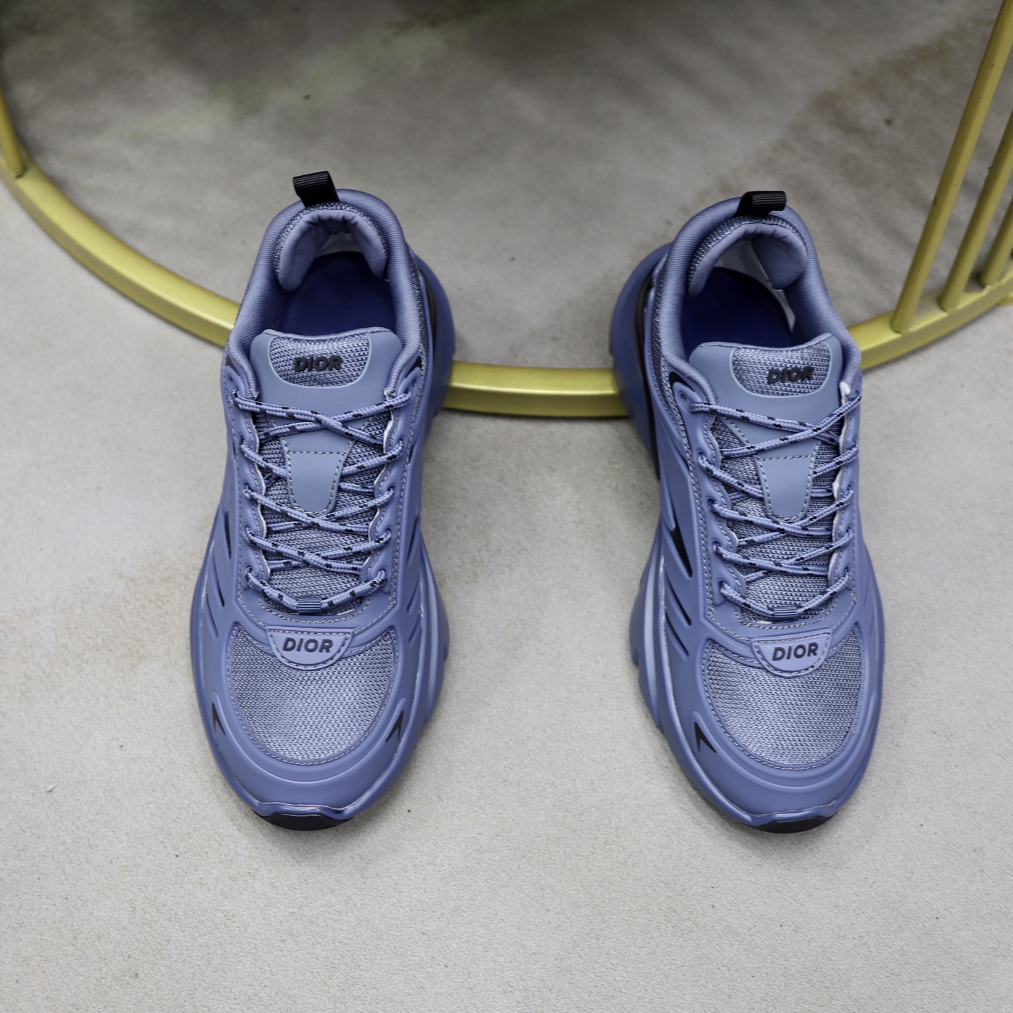 Dior B44 Blade Series Chunky Sneakers - Blue Gradient, Leather & Mesh 4 i1743610625598 4979 0 2