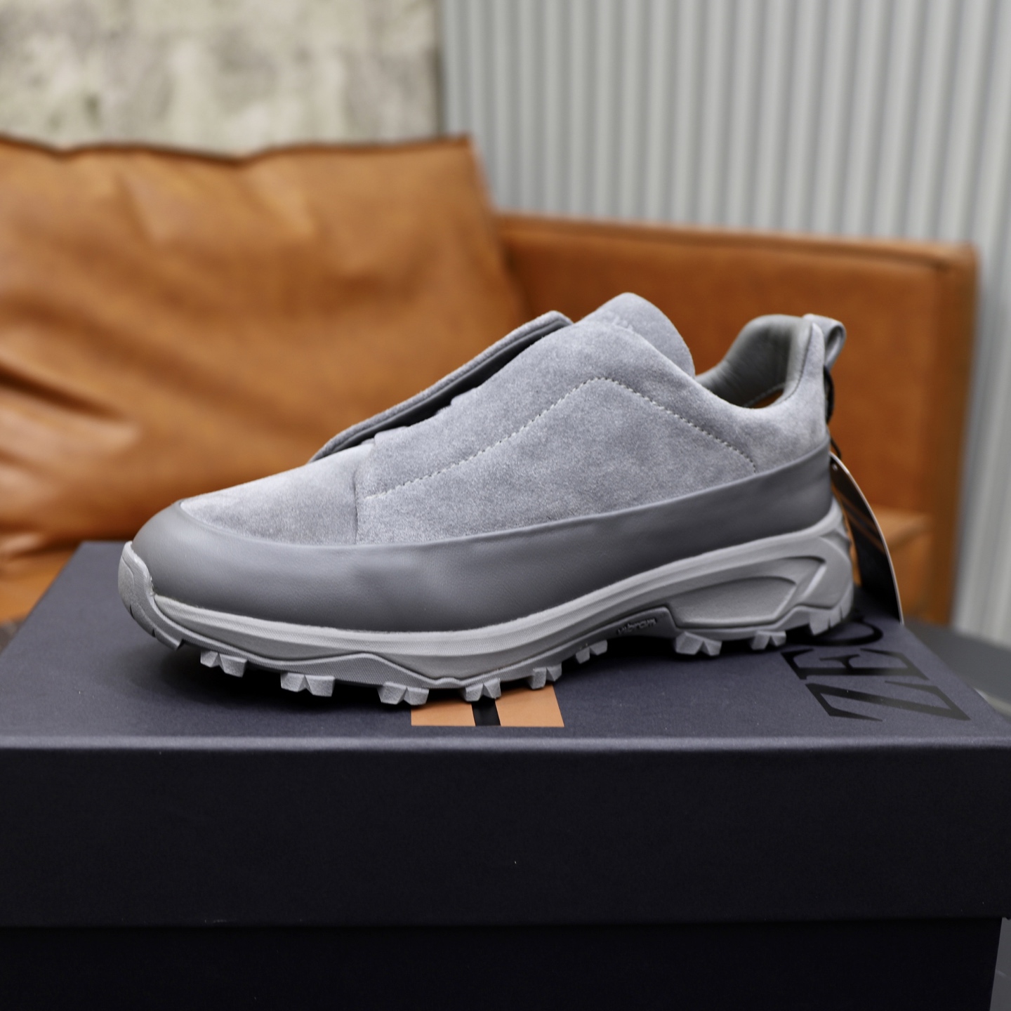 Zegna Triple Stitch Monte Luxury Sneakers - Hand-Stitched Leather, Gray 5 i1743869064563 5869 0 3