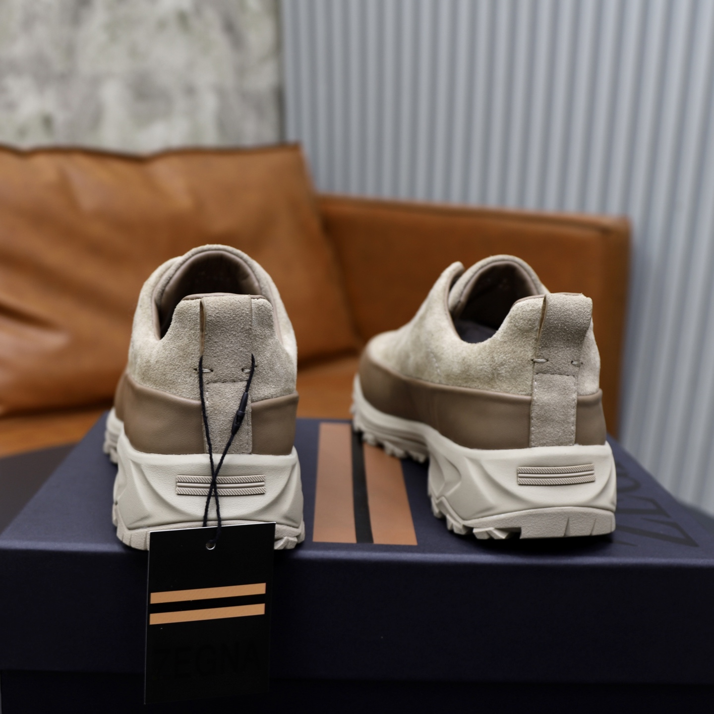 Zegna Triple Stitch Monte Luxurious Casual Shoes - Latest Runway Edition 6 i1743869092940 456 0 4