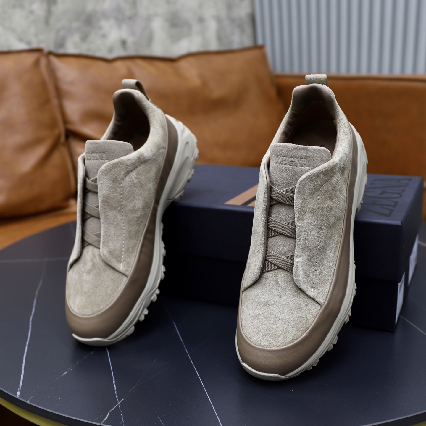 Zegna Triple Stitch Monte Luxurious Casual Shoes - Latest Runway Edition 7 i1743869092977 8807 0 5