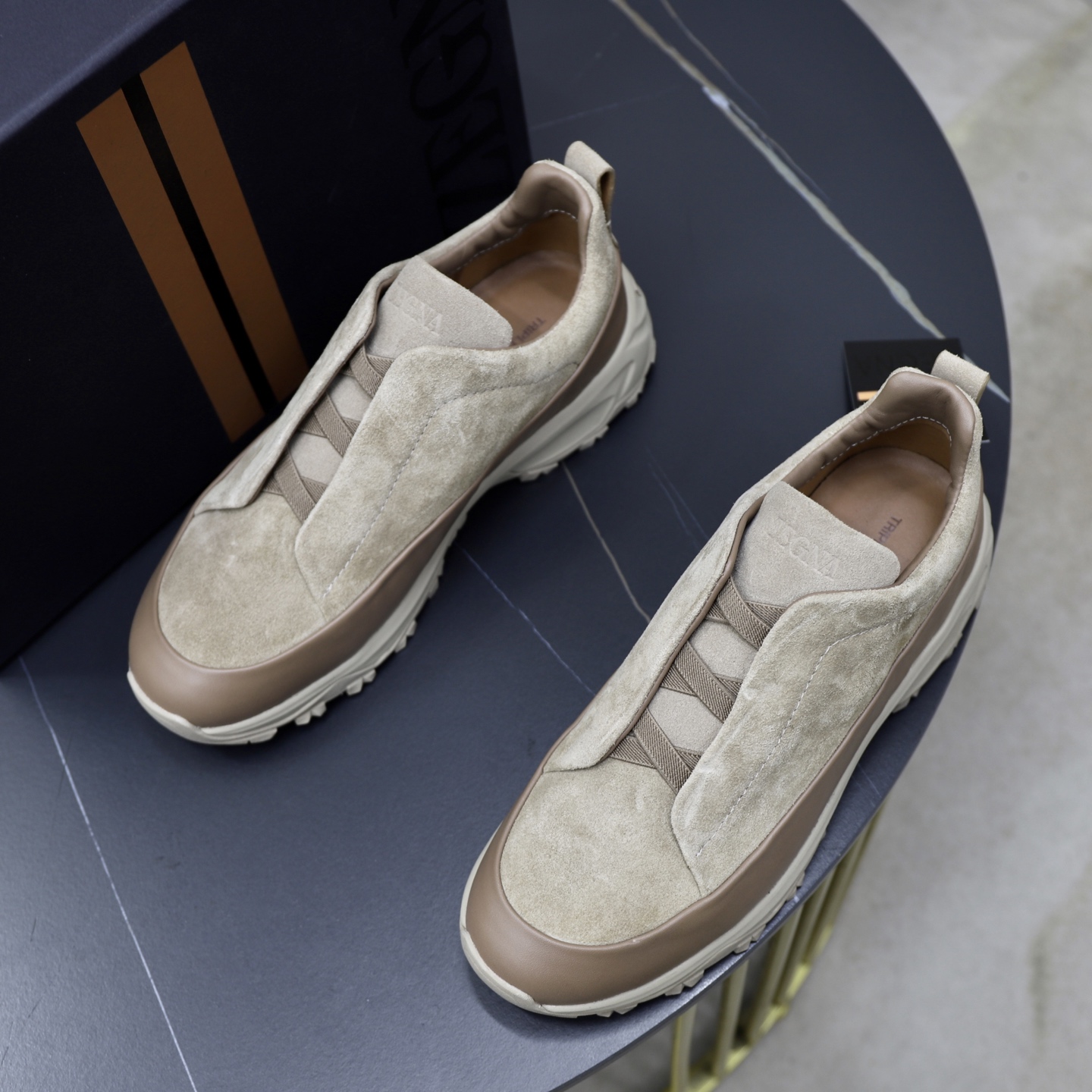 Zegna Triple Stitch Monte Luxurious Casual Shoes - Latest Runway Edition 3 i1743869092983 9930 0 1