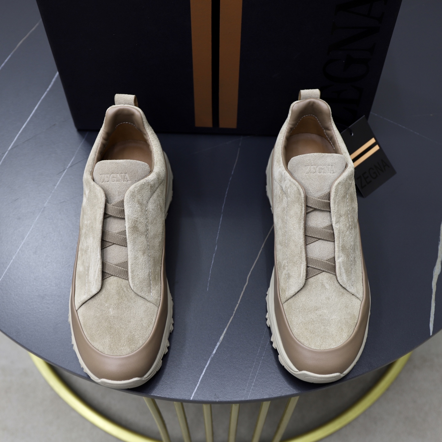 Zegna Triple Stitch Monte Luxurious Casual Shoes - Latest Runway Edition 1 Zegna Triple Stitch Monte Luxurious Casual Shoes - Latest Runway Edition
