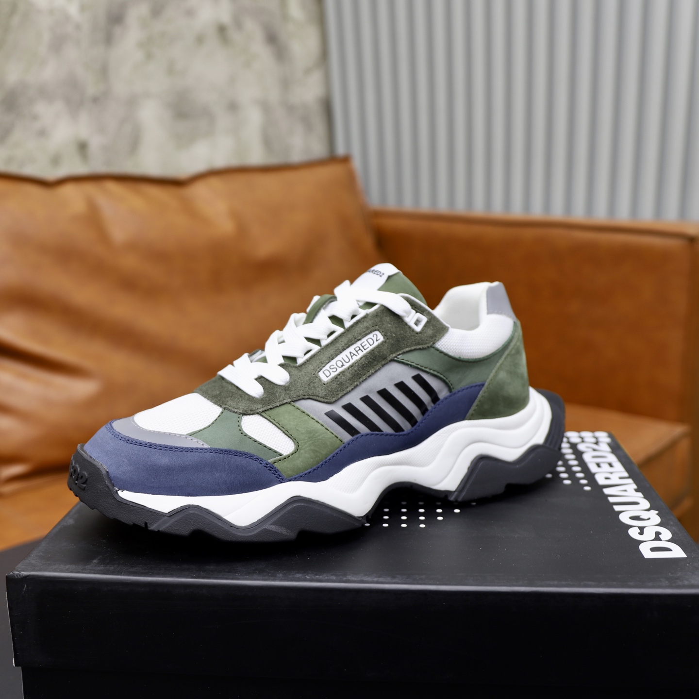 Dsquared2 Men's Fashion Sneakers, Premium Leather, Stylish and Comfortable 5 i1743955668740 6464 0 3