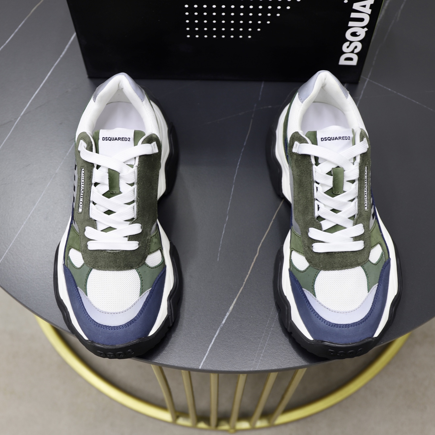 Dsquared2 Men's Fashion Sneakers, Premium Leather, Stylish and Comfortable 2 i1743955668809 282 0 0