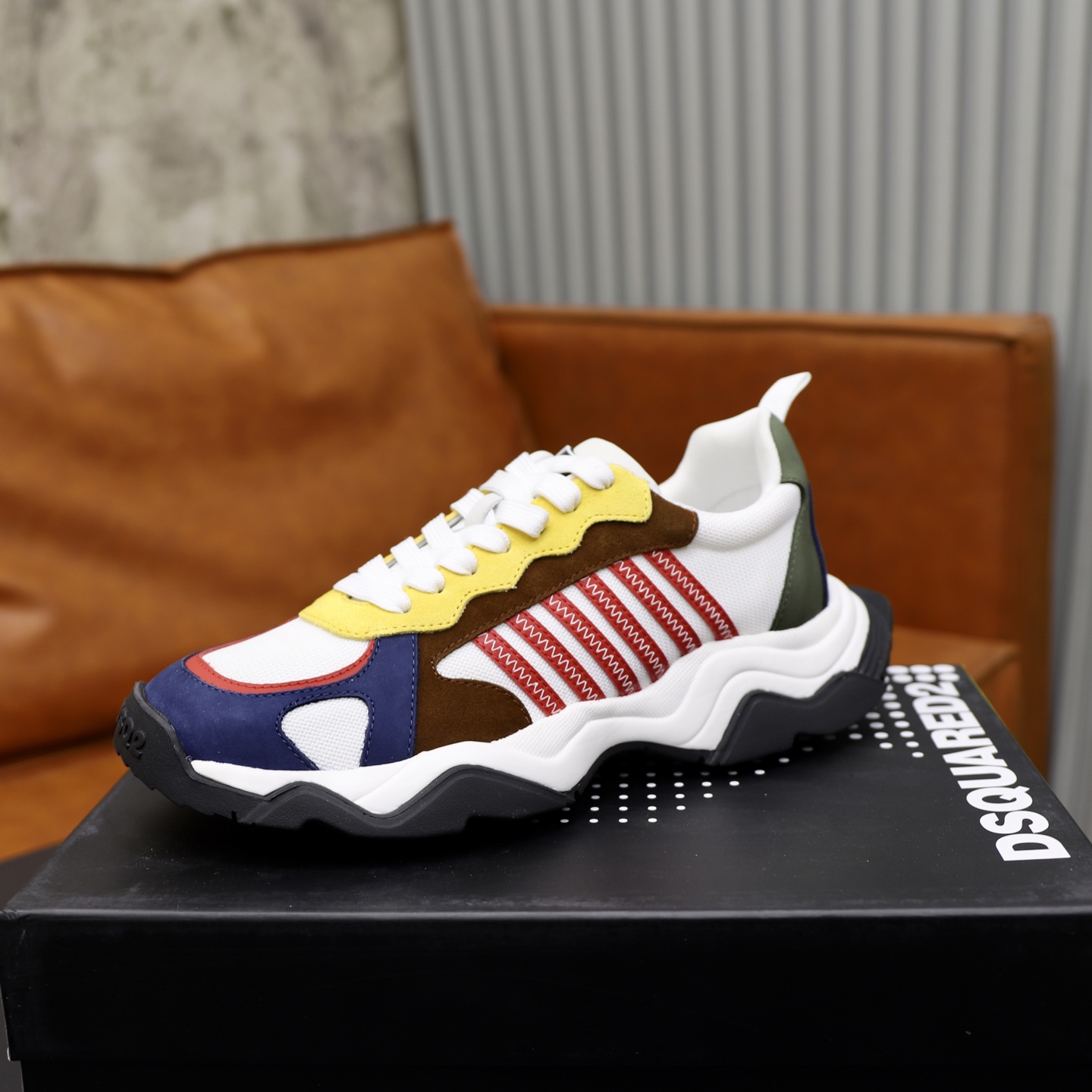 Dsquared2 Men's Fashion Sneakers - Premium Leather, Stylish & Comfortable 5 i1743955708753 2276 0 3