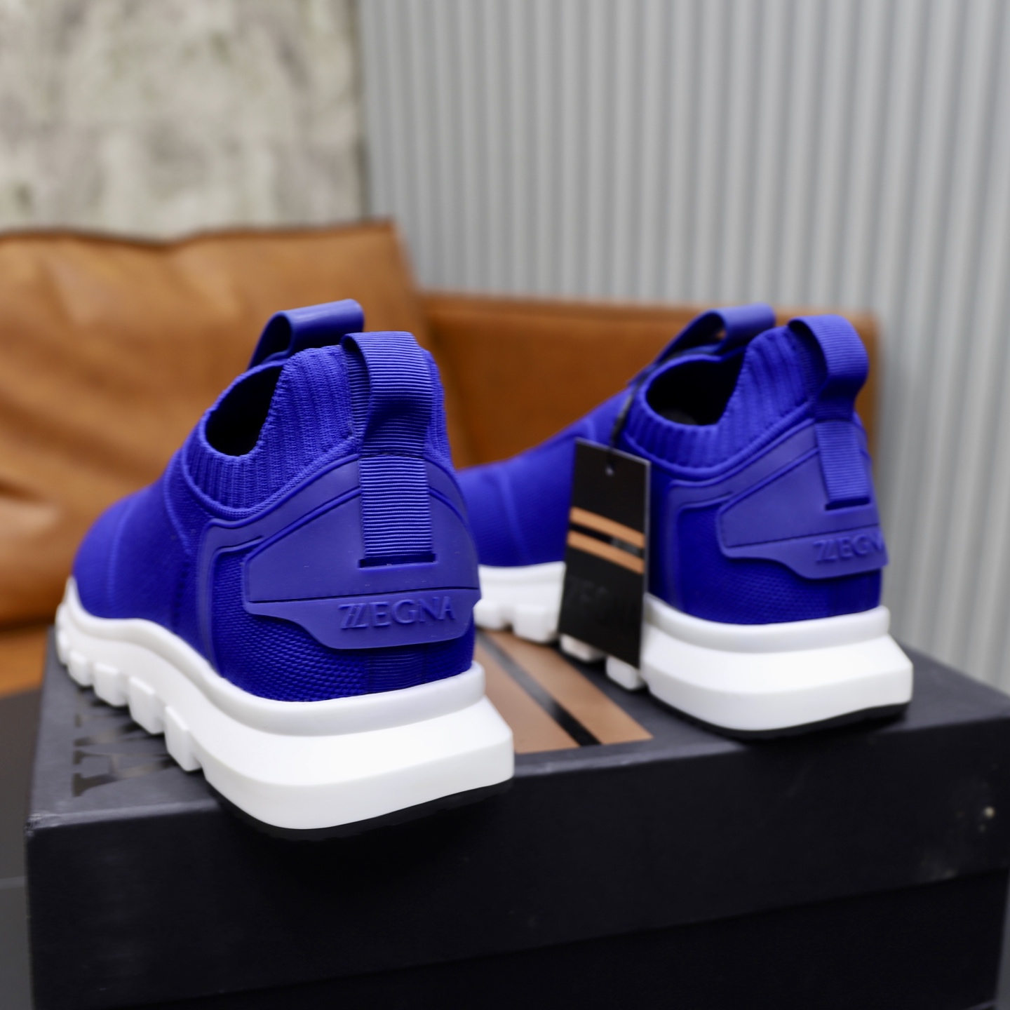 Zegna Premium Knitted Sneakers - High-End Quality, Original Single Product 6 i1744214613176 3498 0 4