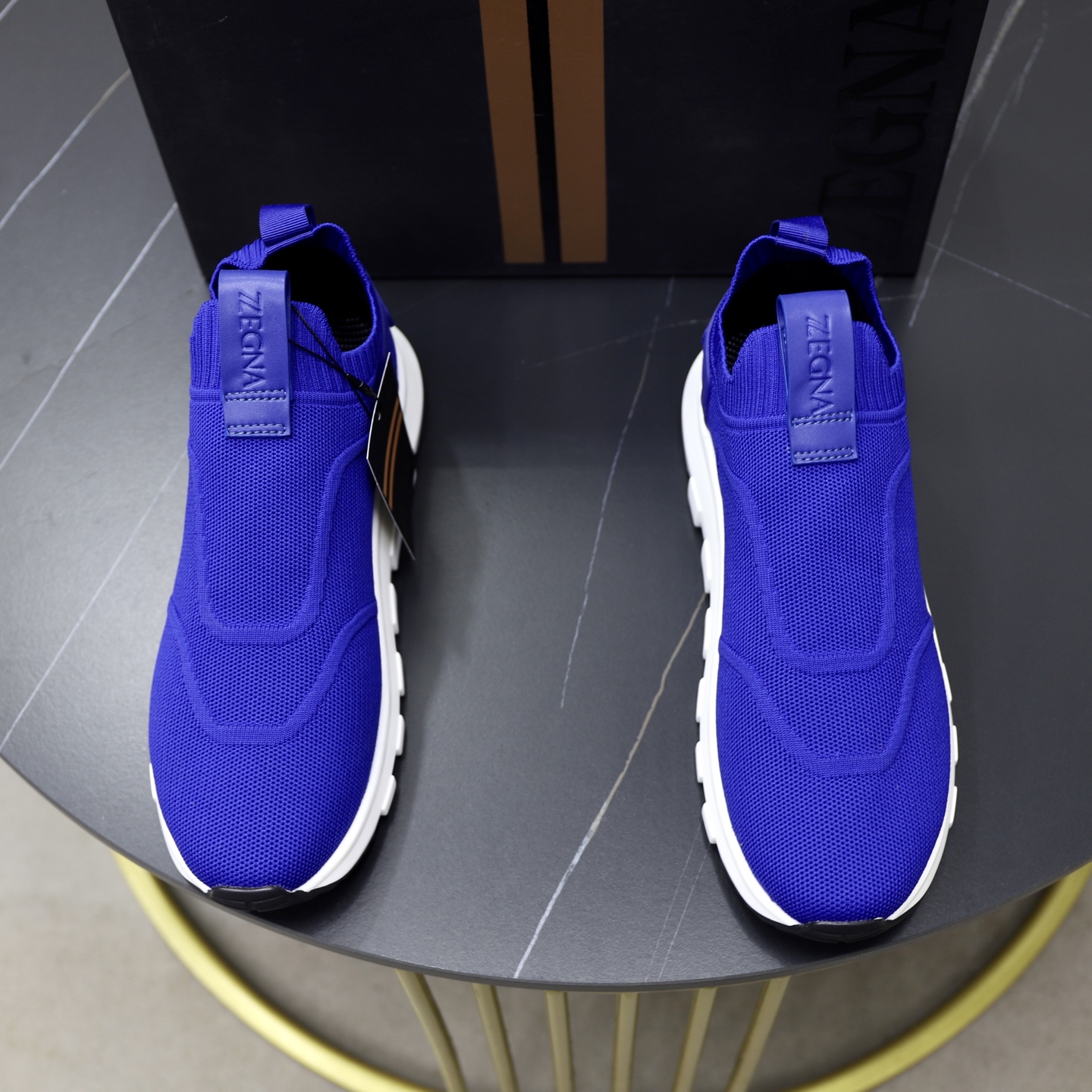 Zegna Premium Knitted Sneakers - High-End Quality, Original Single Product 1 Zegna Premium Knitted Sneakers - High-End Quality, Original Single Product