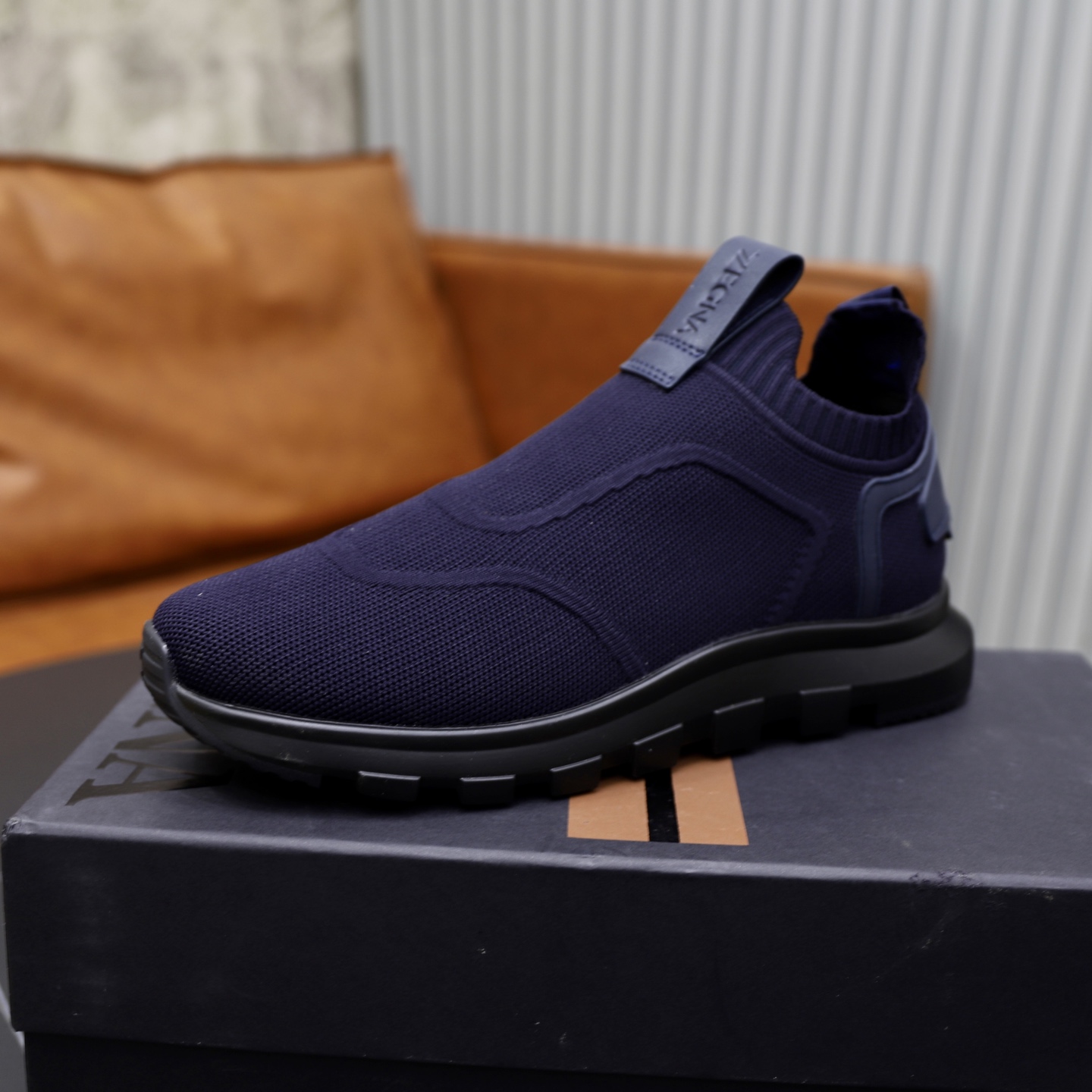 Zegna Men's Premium Cashmere Fly-Knit Slip-On Sneakers - Size 38-44 5 i1744214627421 5437 0 3
