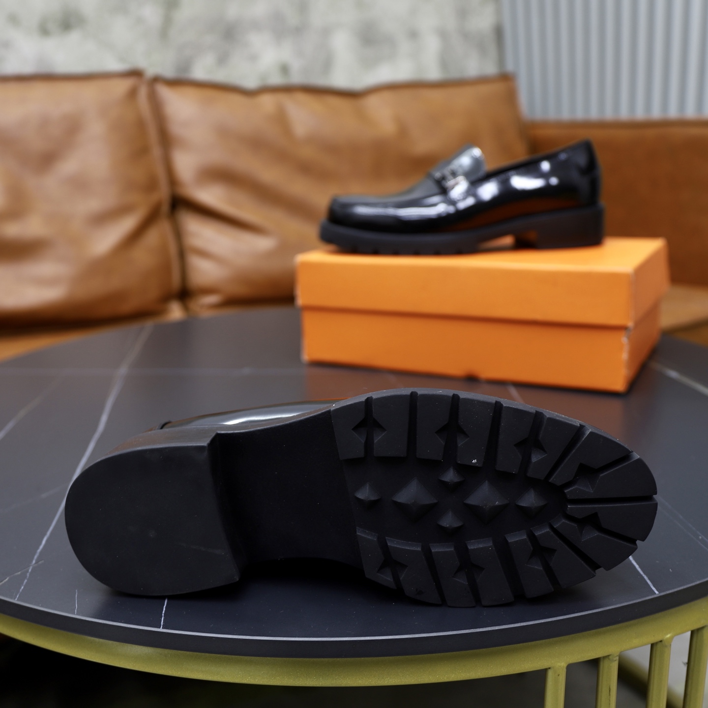 Hermes Men's Leather Loafers - Black, Sizes 38-44 - Original Quality 10 i1744473707027 9473 0 8