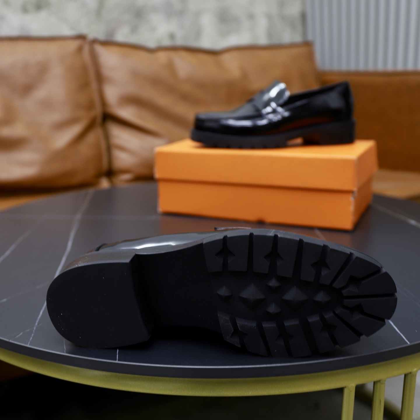 Hermes Men's Black Leather Loafers - Original Quality, Sizes 38-44 10 i1744473848297 8168 0 8