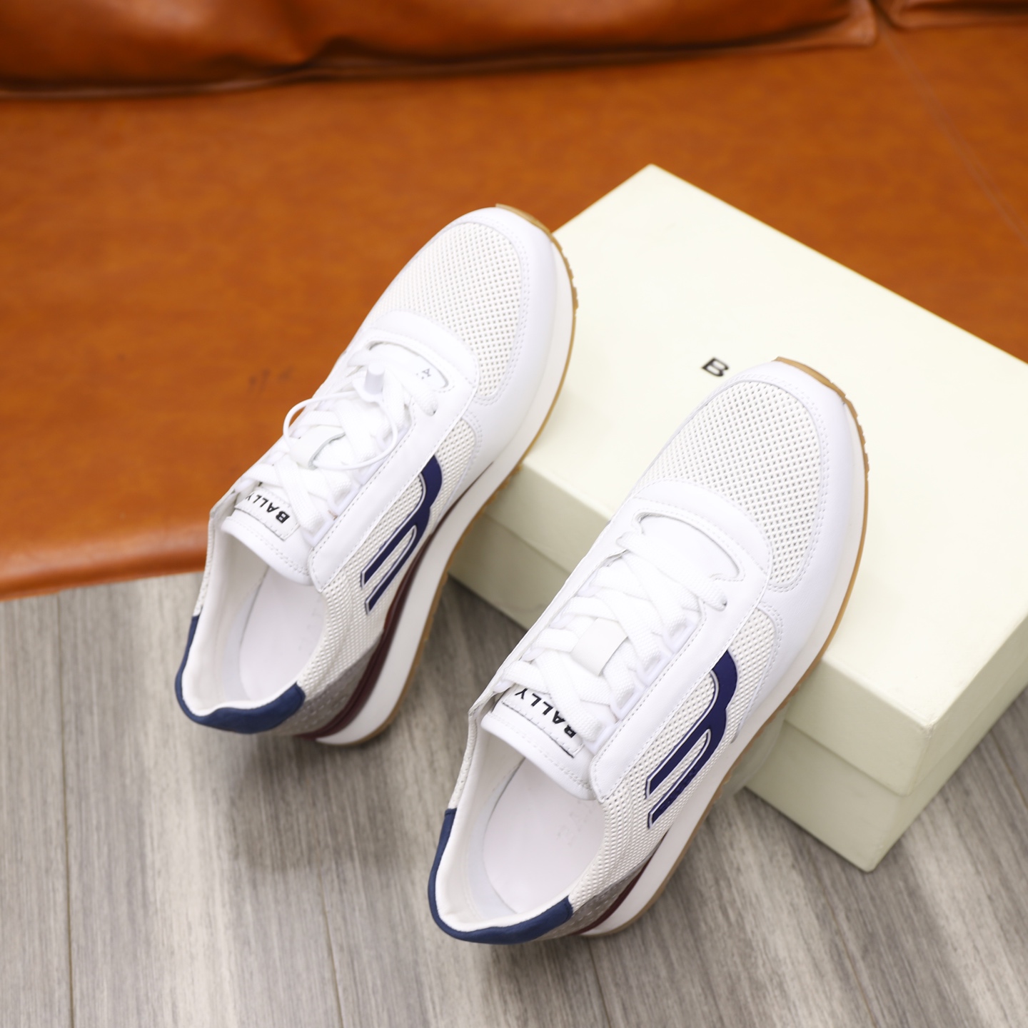 Bally Classic Men's Casual Sneakers - Nappa Leather, Striped Design 10 i1744820314754 7318 0 8