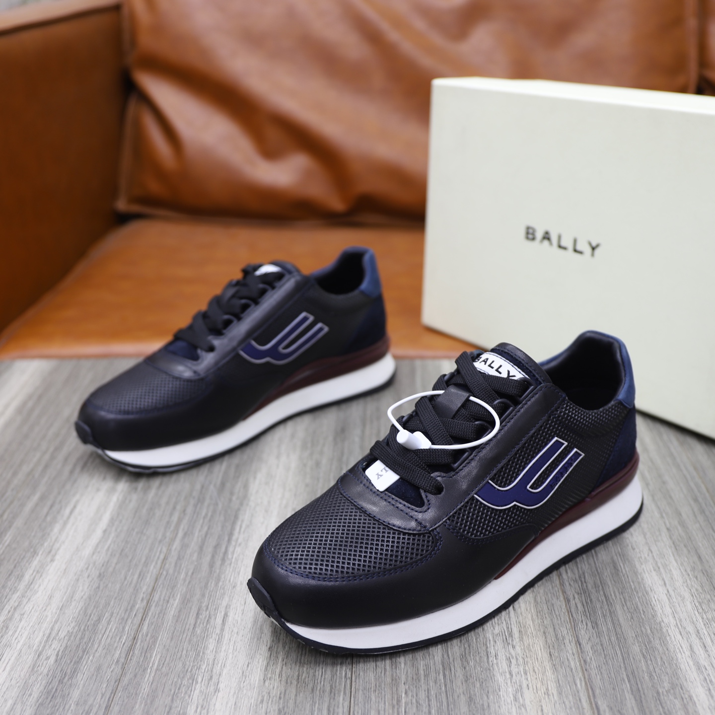 Bally Classic Casual Sneakers for Men - Nappa Leather, Comfortable Fit 6 i1744820345217 1070 0 4