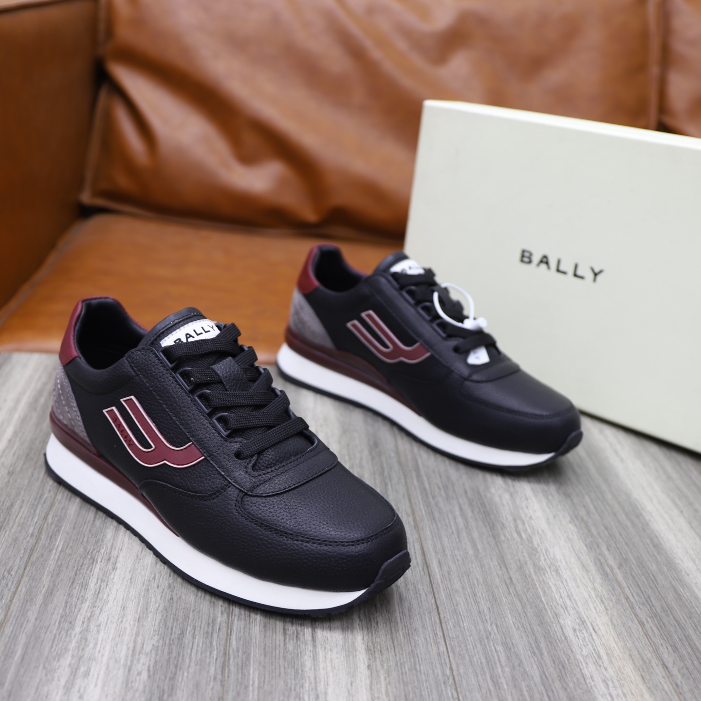 Bally Classic Leather Sneakers for Men - Comfortable & Durable 5 i1744820379462 9613 0 3