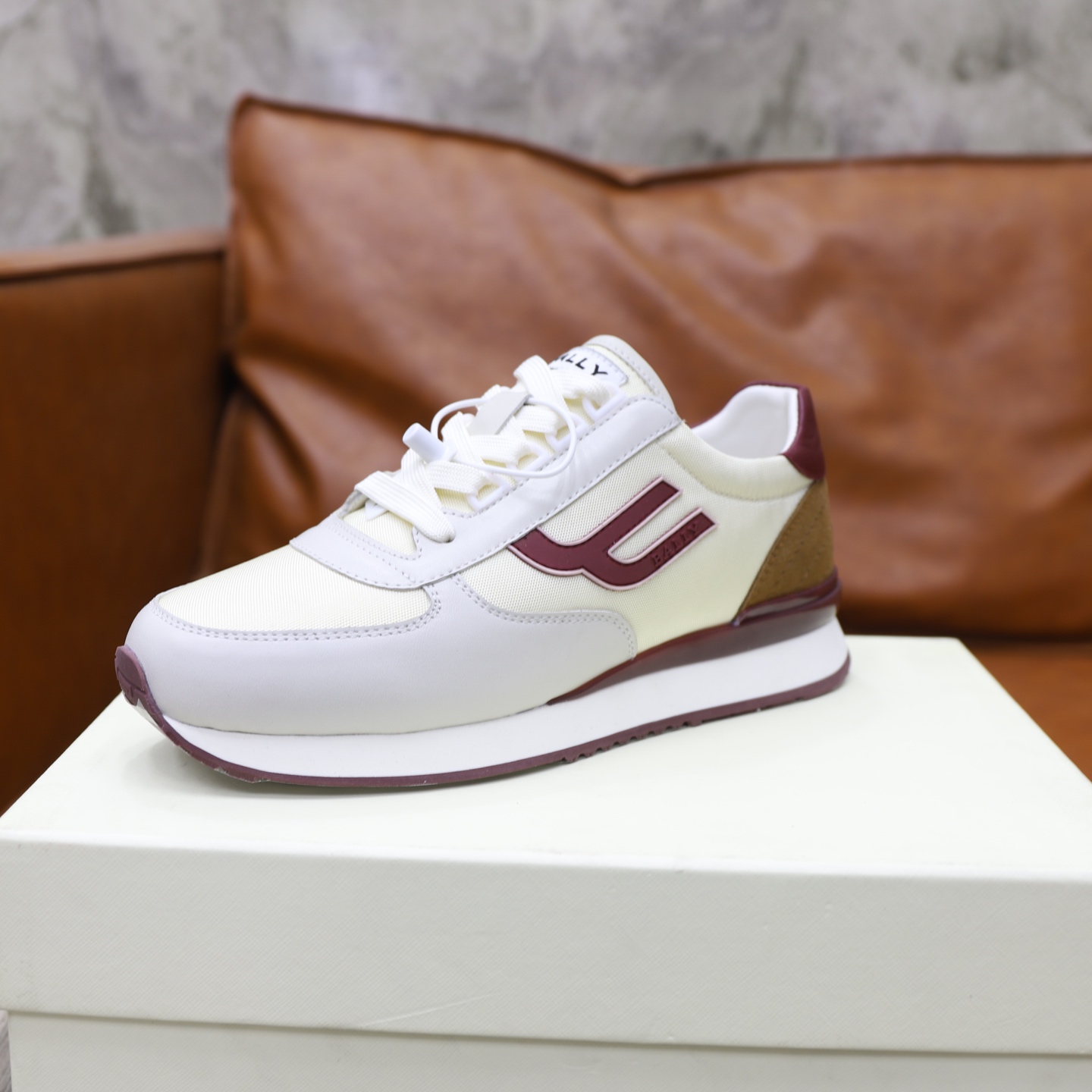 Bally Classic Men's Leather Sneakers, Comfortable & Durable, Size 39-44 7 i1744820408736 9928 0 5