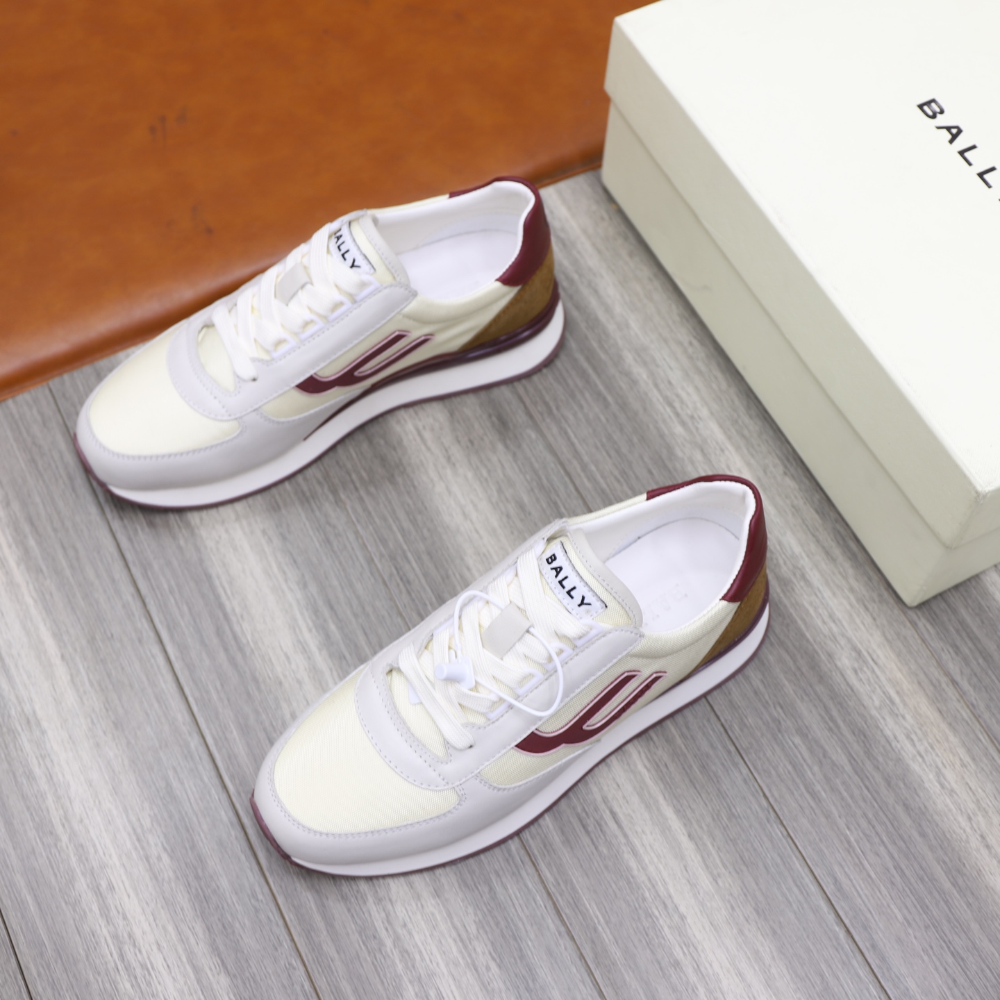 Bally Classic Men's Leather Sneakers, Comfortable & Durable, Size 39-44 4 i1744820408823 1382 0 2